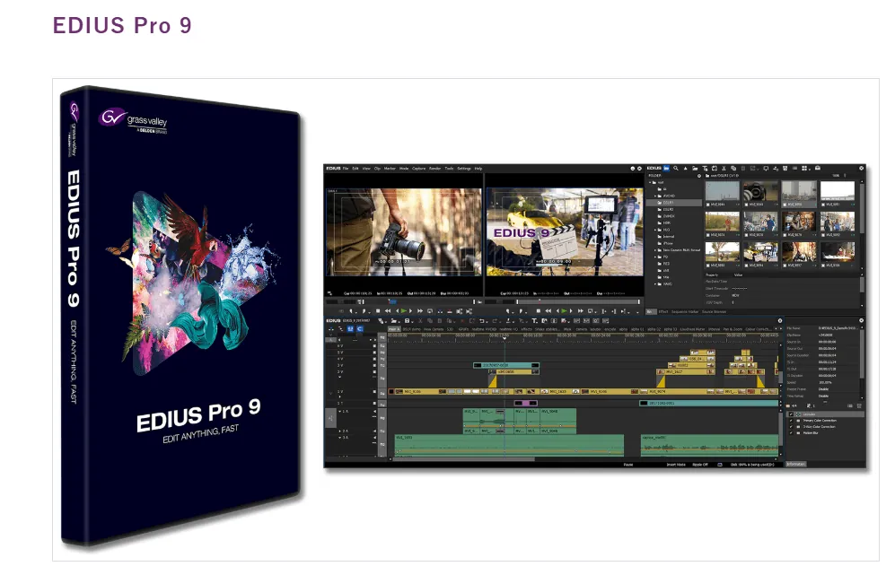 EDIUS Pro 9